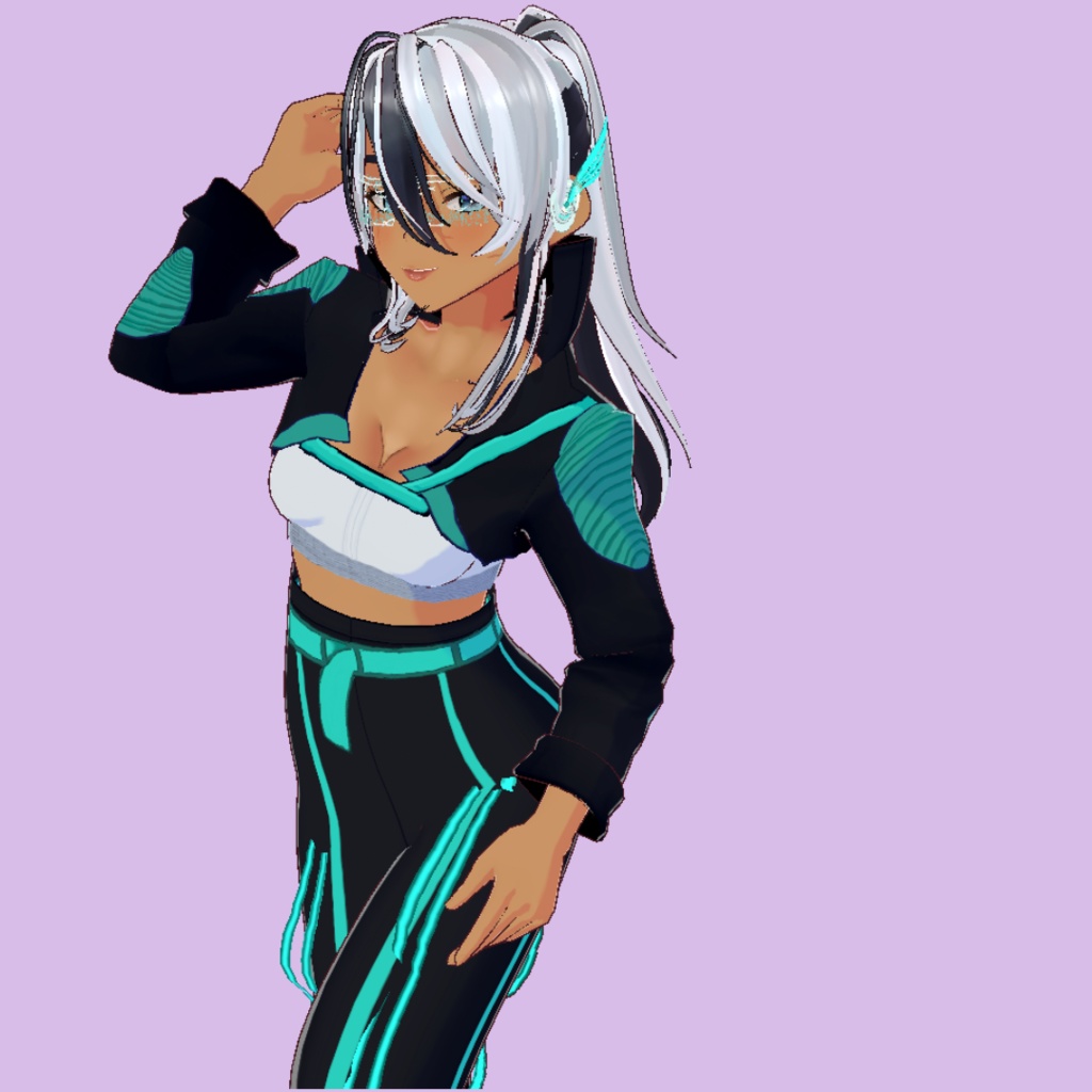 Futuristic Cyberpunk Character