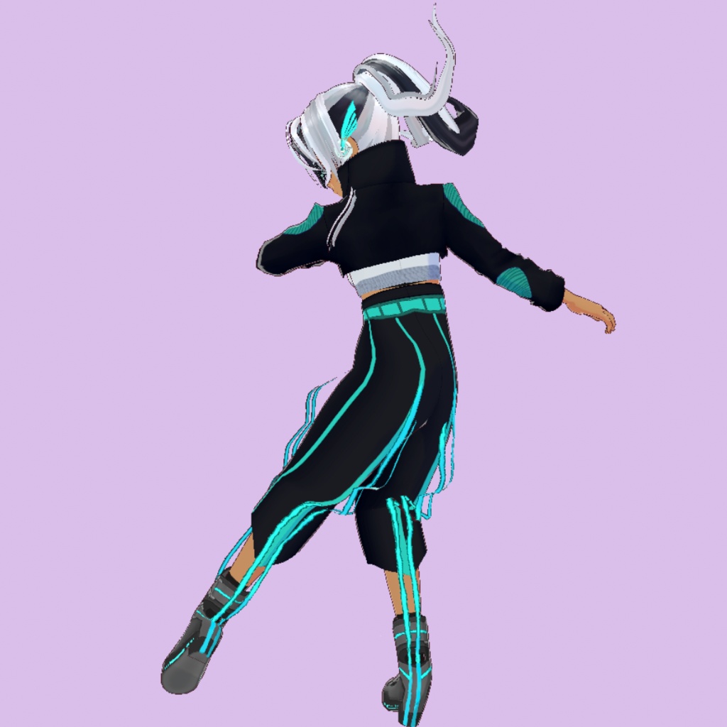 Futuristic Cyberpunk Character