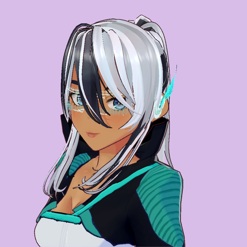 Futuristic Cyberpunk Character
