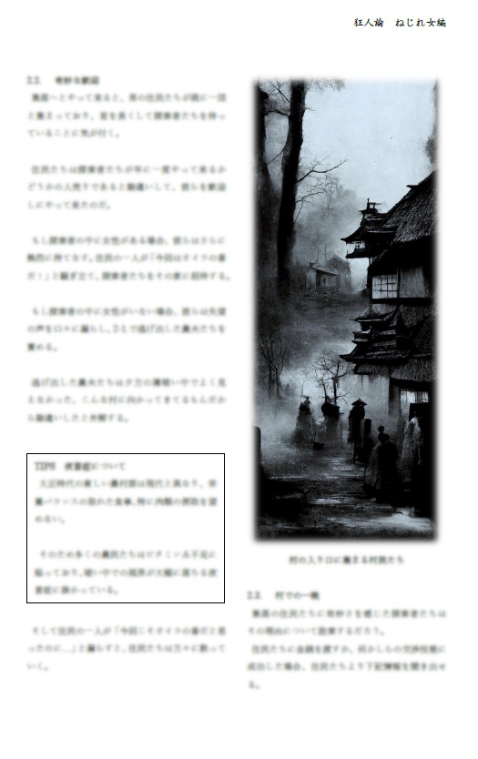 【CoC 6版&7版】狂人論 ねじれ女編【クトゥルフ神話TRPG】