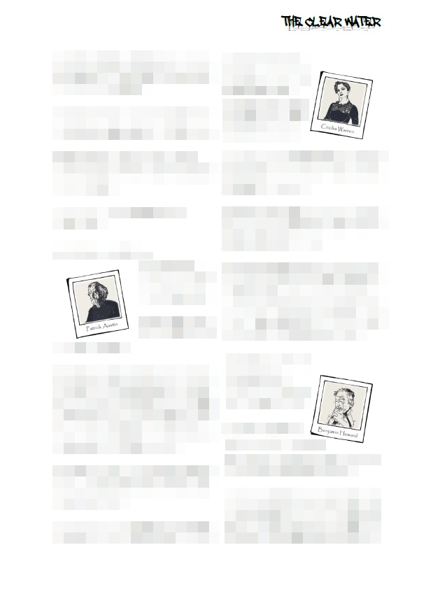 【CoC6版&7版】 The Clear Water 【現代シナリオ】