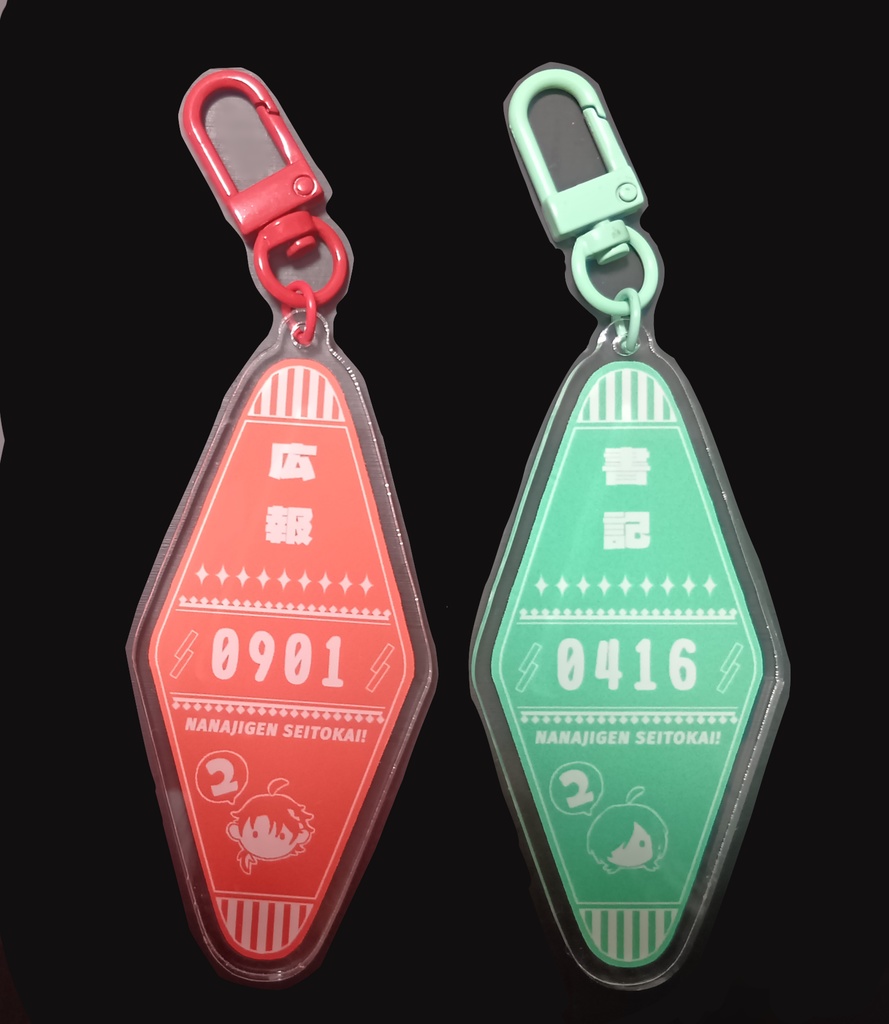 モーテル風キーホルダー