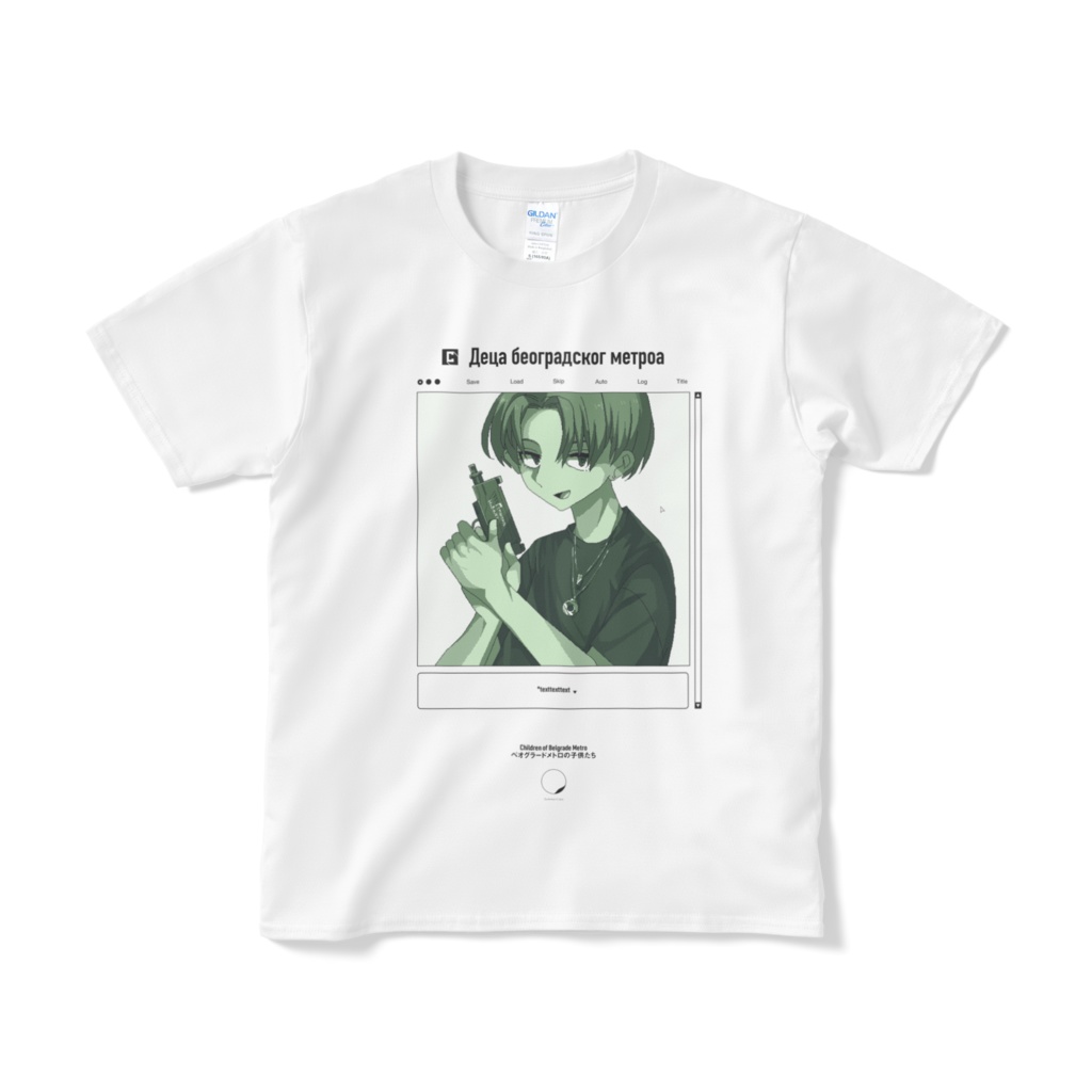 ベオグラードメトロの子供たち　オリジナルTシャツ