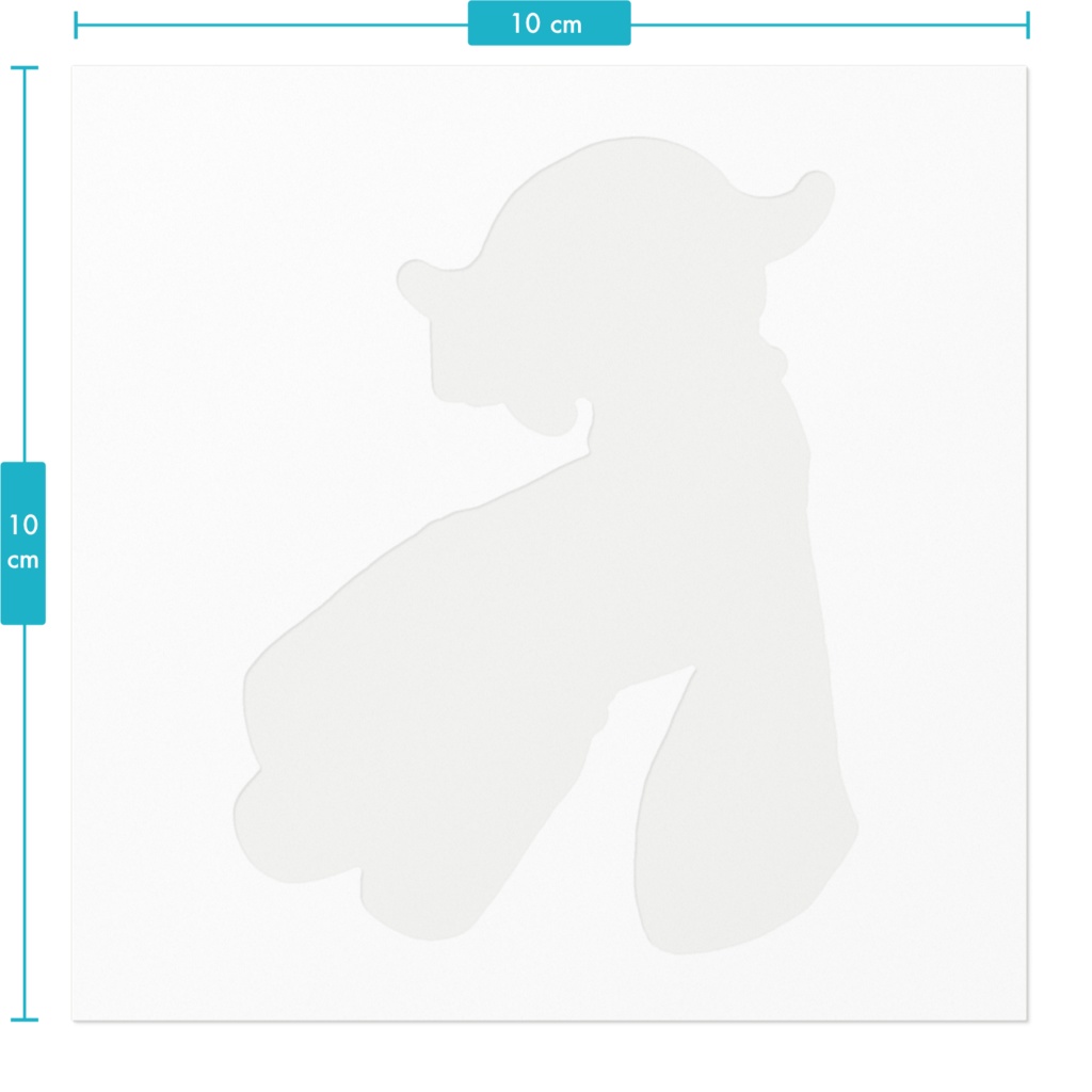 角子ステッカー