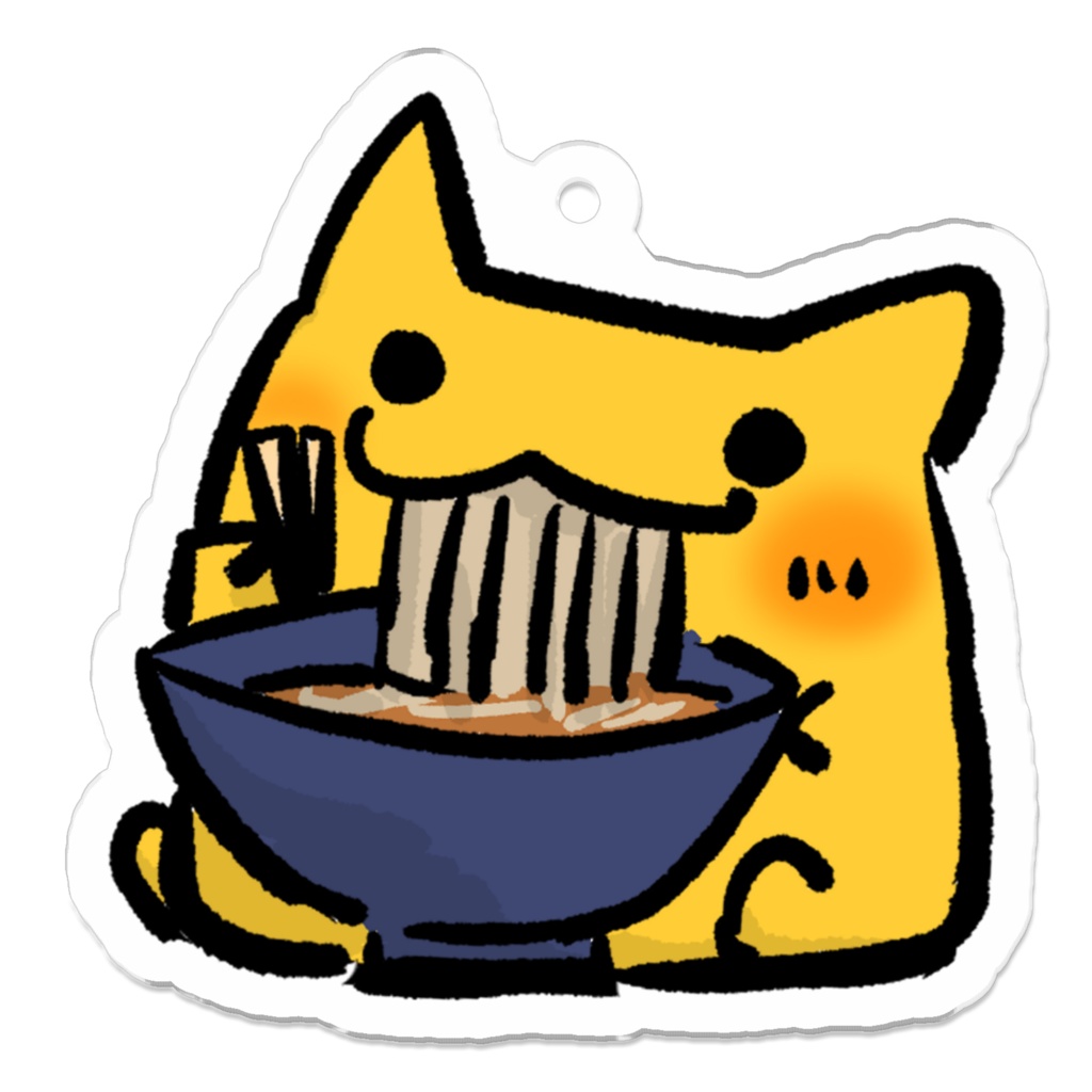 ずず…にゃんぷっぷーアクキー