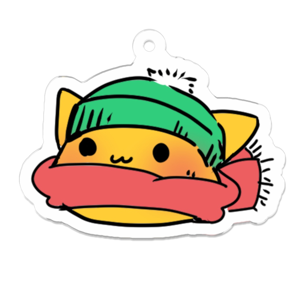 冬の準備はバッチリ!にゃんぷっぷーアクキー