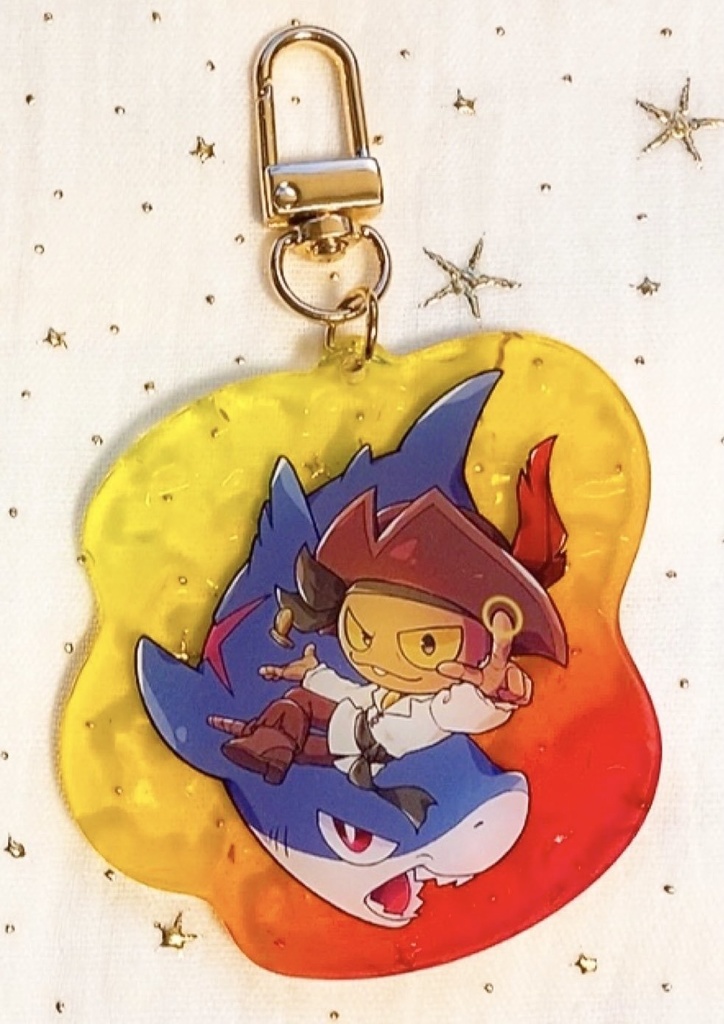 海賊衣装Fantoccio水面アクキー