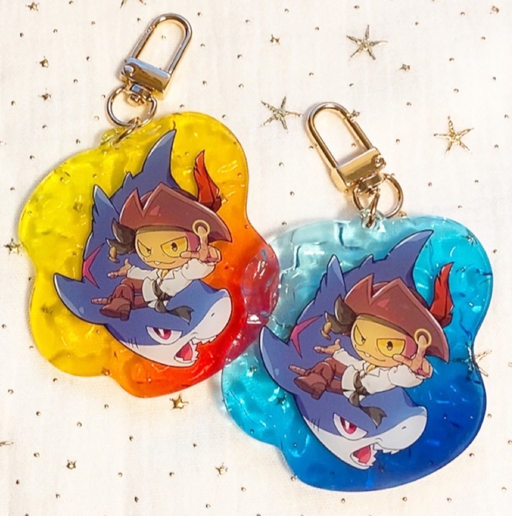 海賊衣装Fantoccio水面アクキー