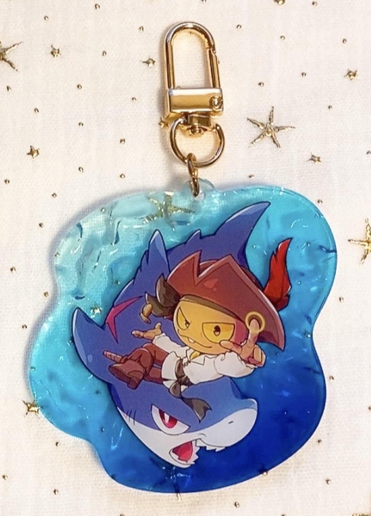 海賊衣装Fantoccio水面アクキー