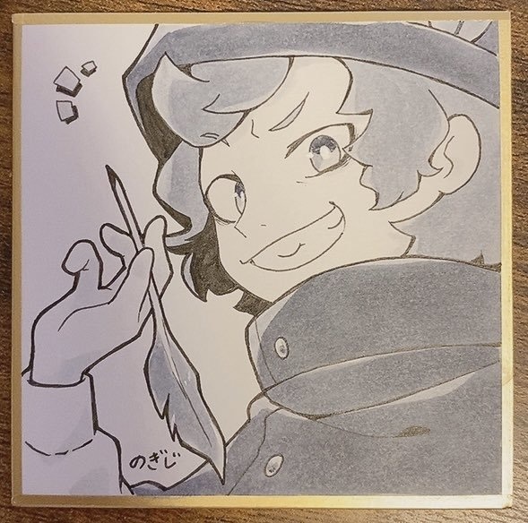 BBU原画色紙(豆サイズ)