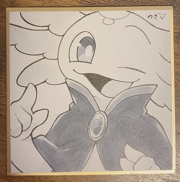 BBU原画色紙(豆サイズ)