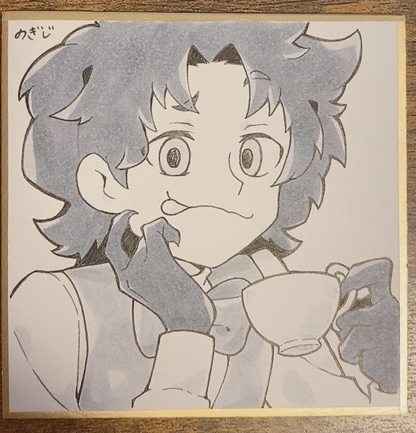 BBU原画色紙(豆サイズ)