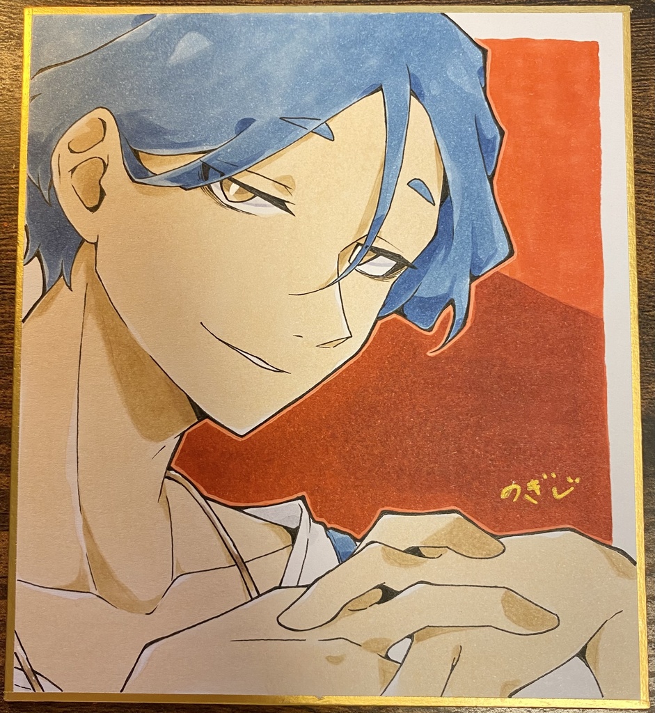 トシカイ原画色紙
