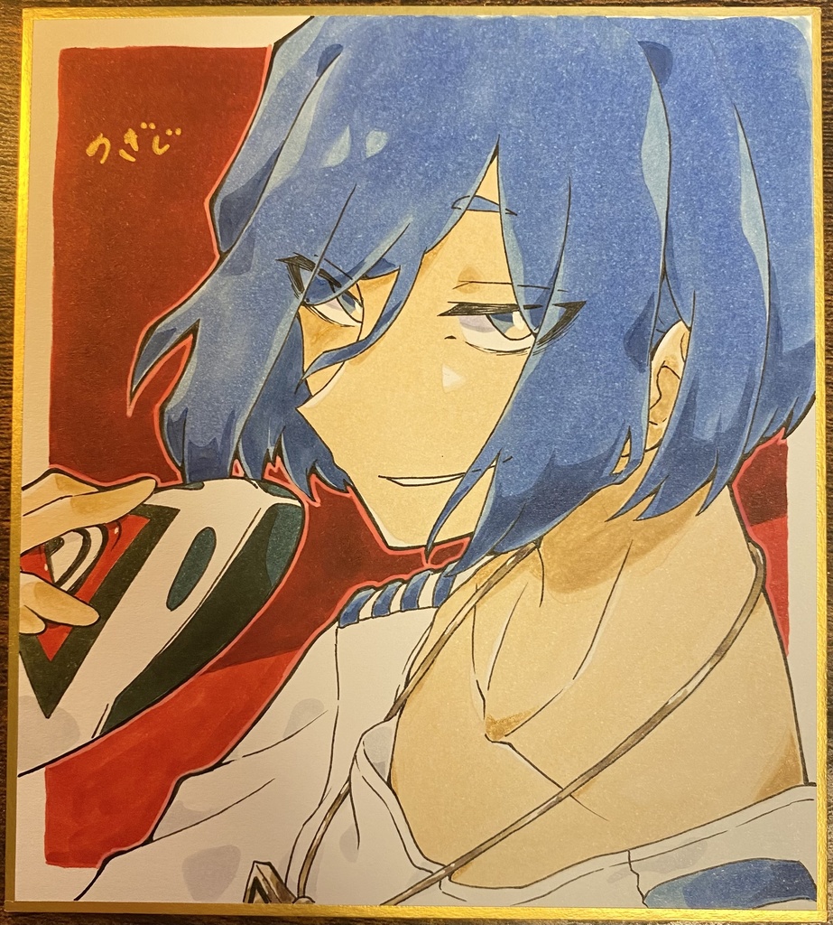 トシカイ原画色紙