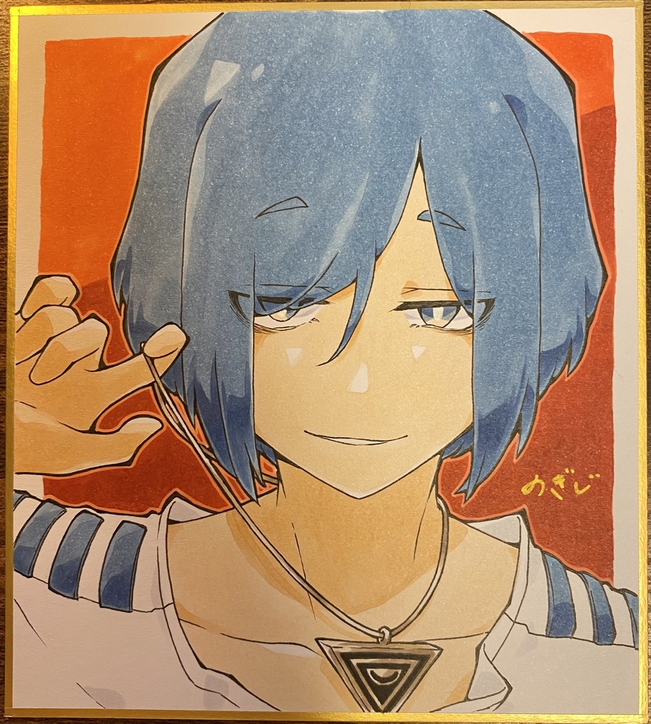 トシカイ原画色紙