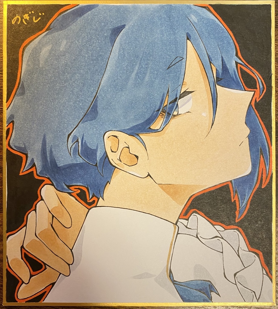 トシカイ原画色紙