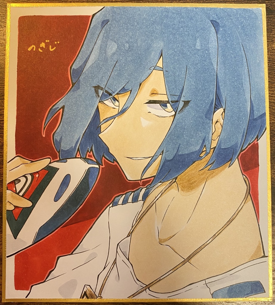 トシカイ原画色紙