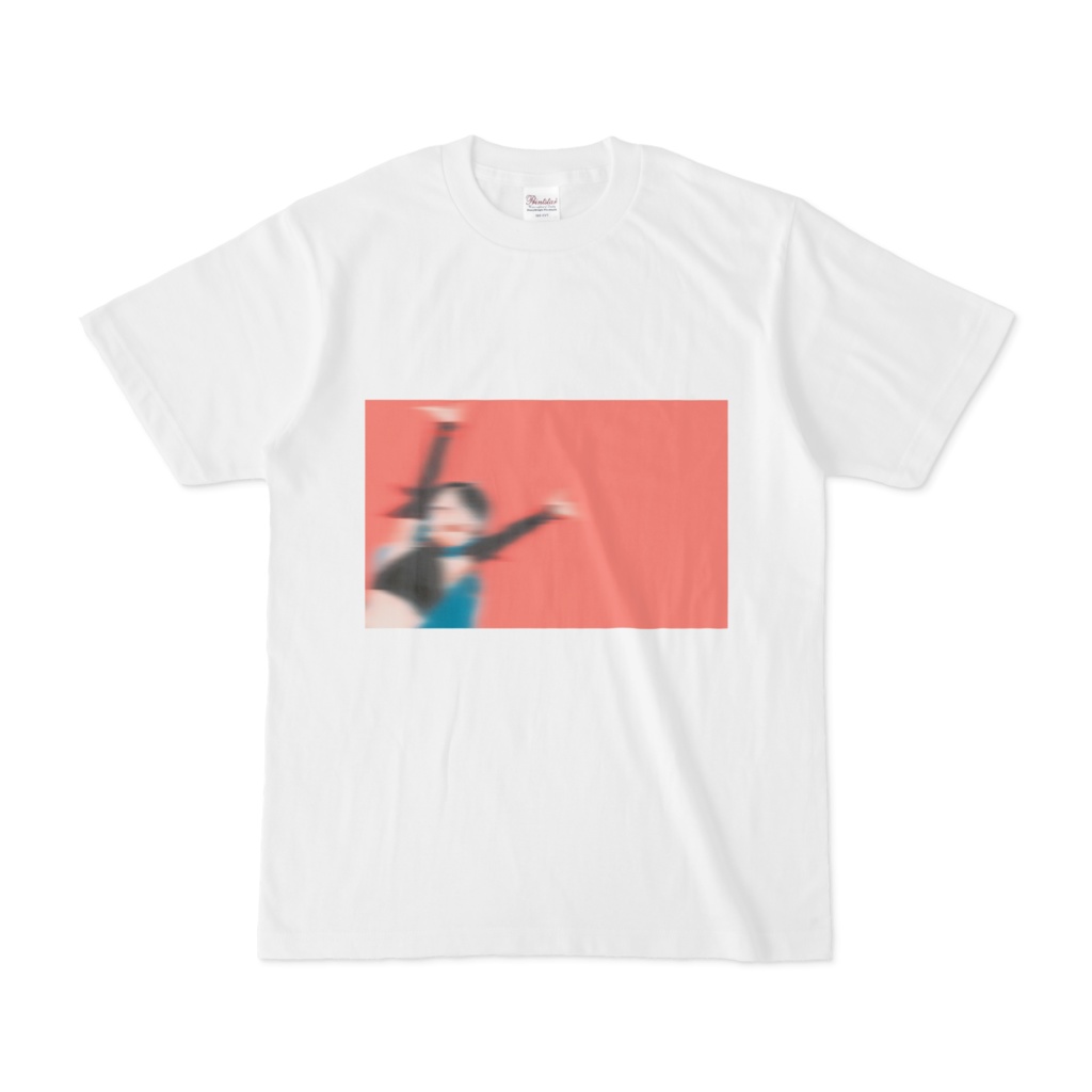 バツ子のぶれぶれTシャツ【おはよう】※背面なし