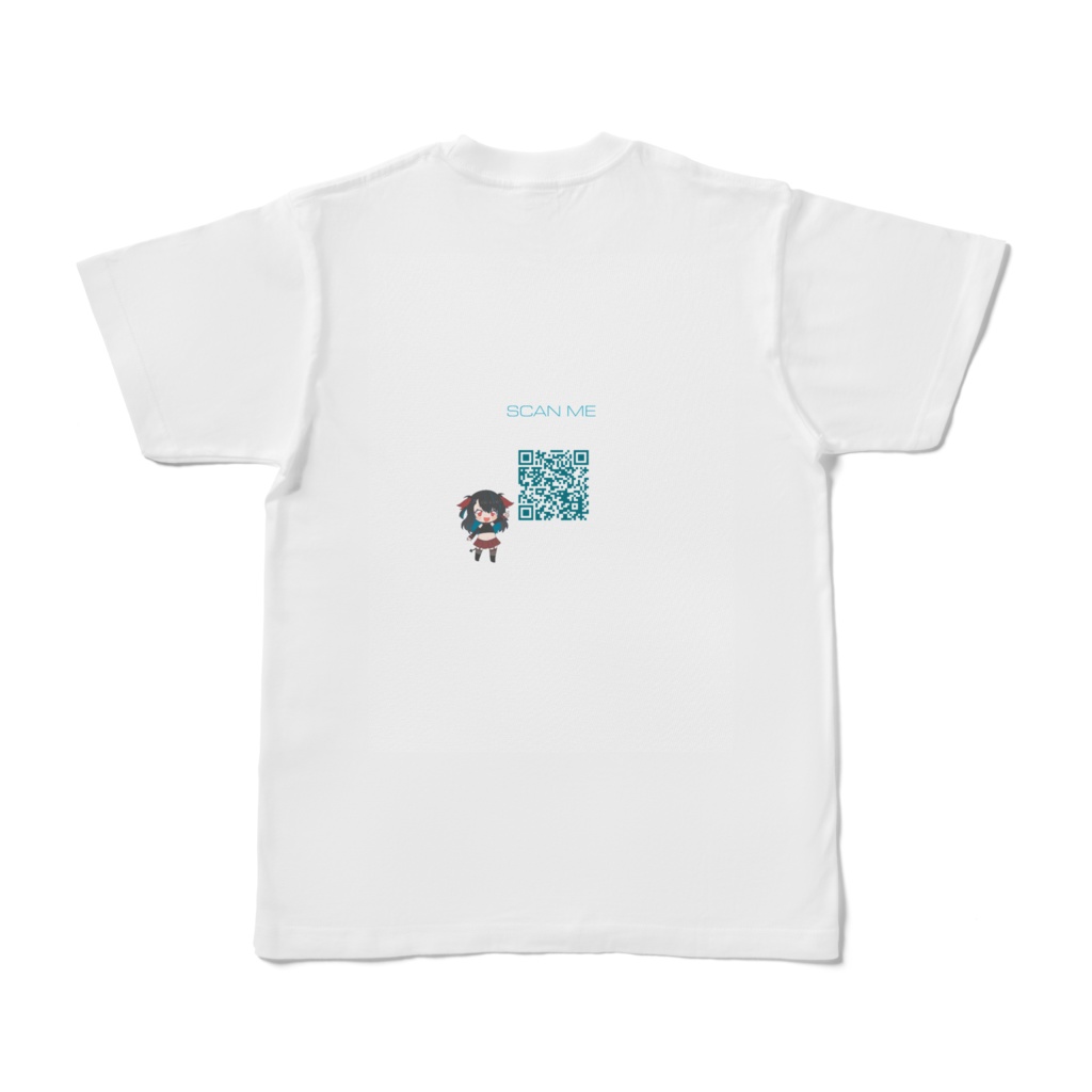 バツ子のぶれぶれTシャツ【とびだせ】