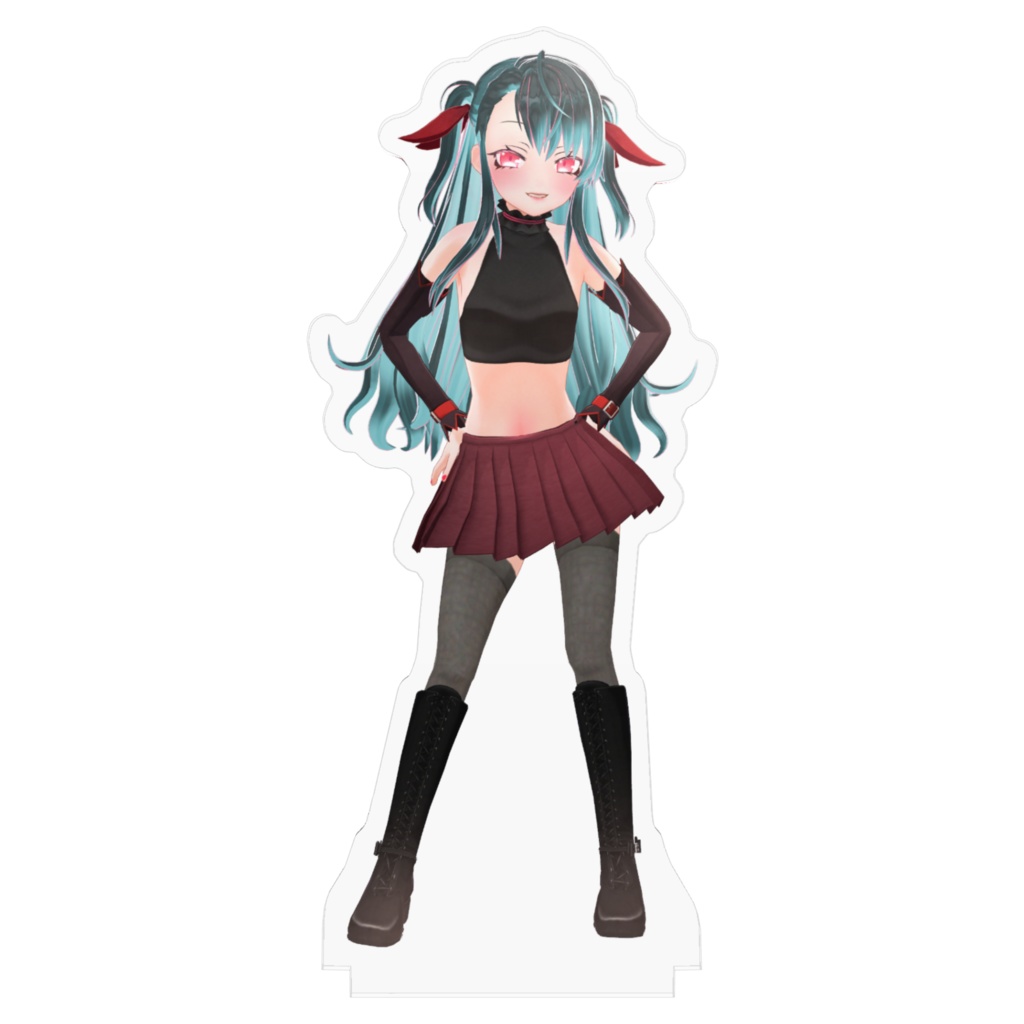 バツ子のえぐすぎるアクリルフィギュア