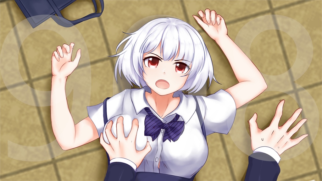 立绘CG插画素材_10 (撞倒,PSD文件)