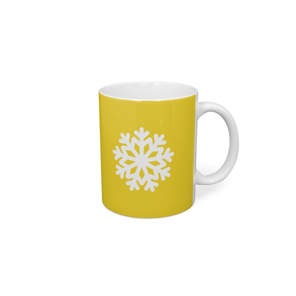 SNOW!SNOW!マグカップ(黄)