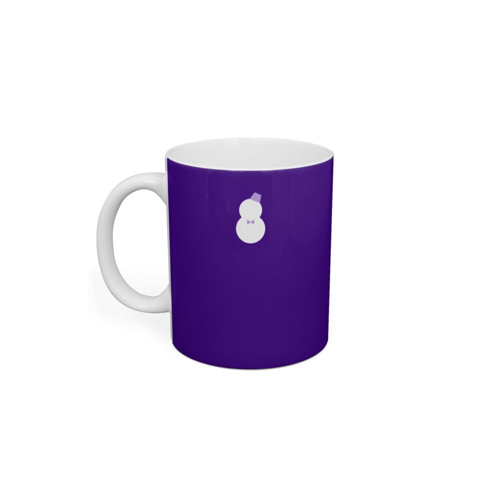 SNOW!SNOW!マグカップ(紫)