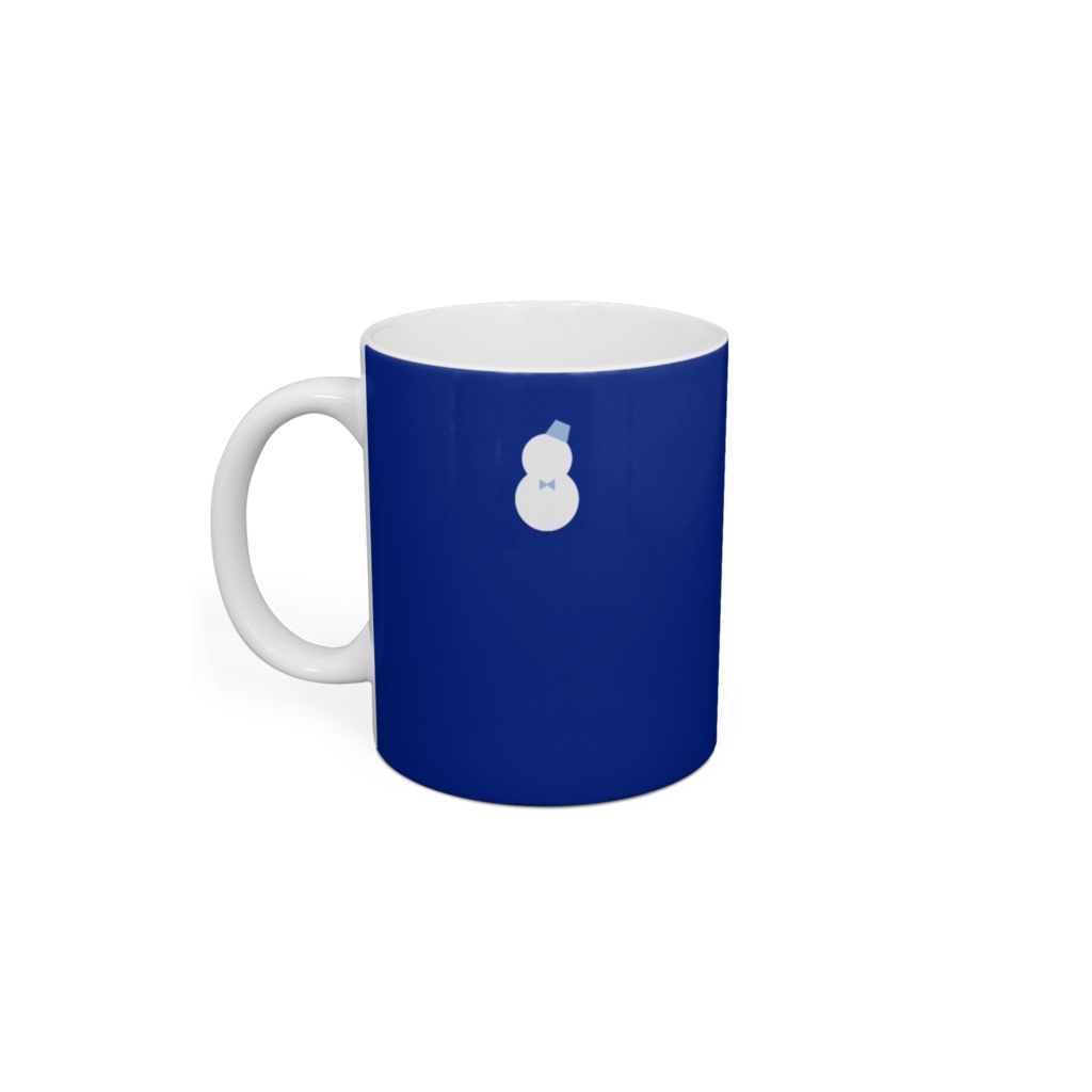 SNOW!SNOW!マグカップ(青)