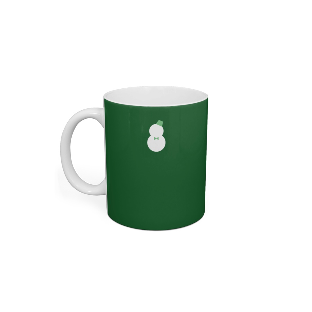 SNOW!SNOW!マグカップ(緑)