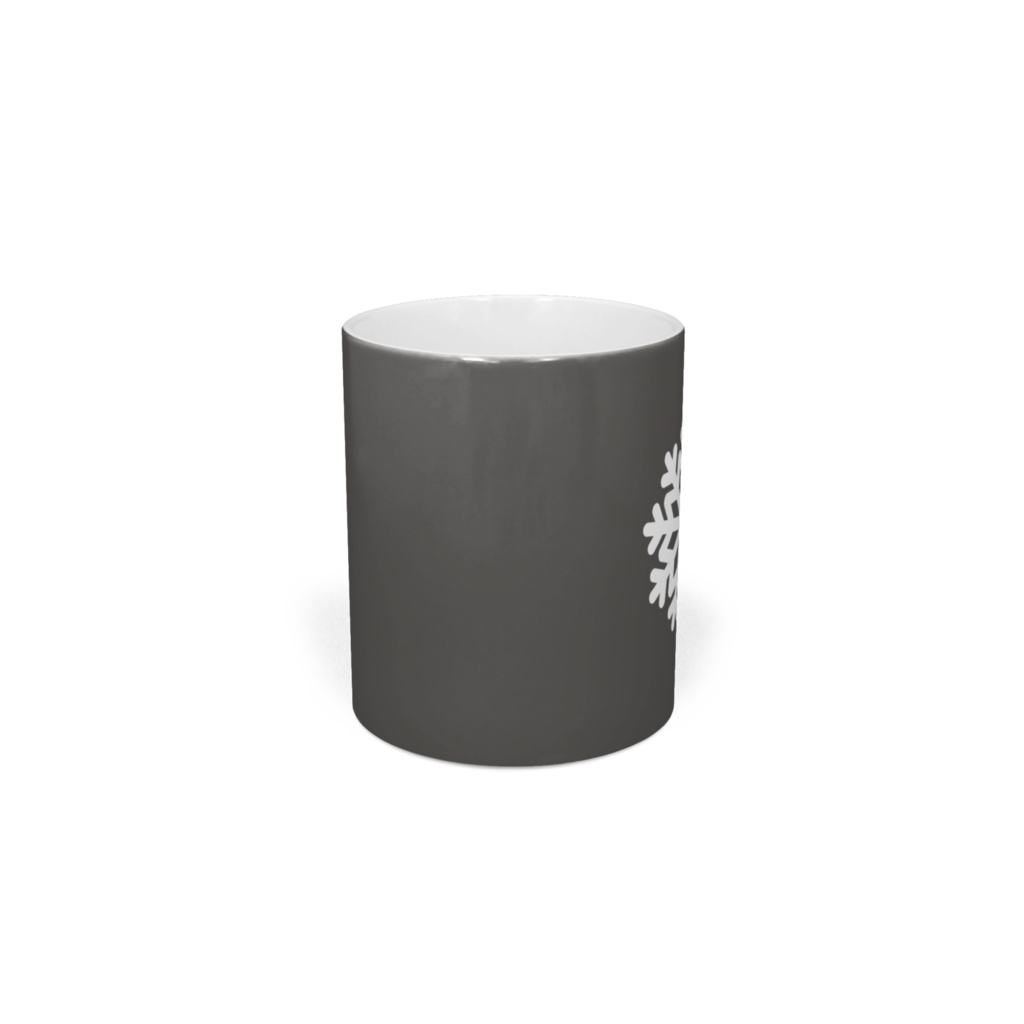 SNOW!SNOW!マグカップ パステル(黒)