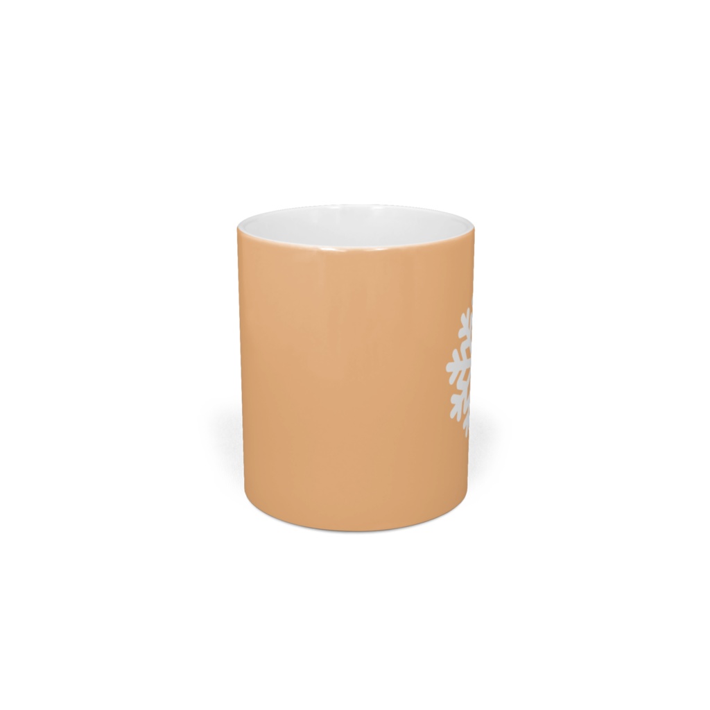 SNOW!SNOW!マグカップ パステル(オレンジ)