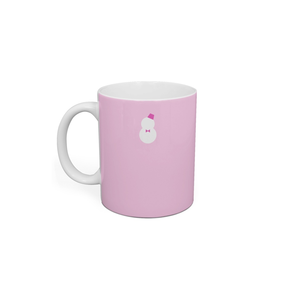 SNOW!SNOW!マグカップ パステル(ピンク)