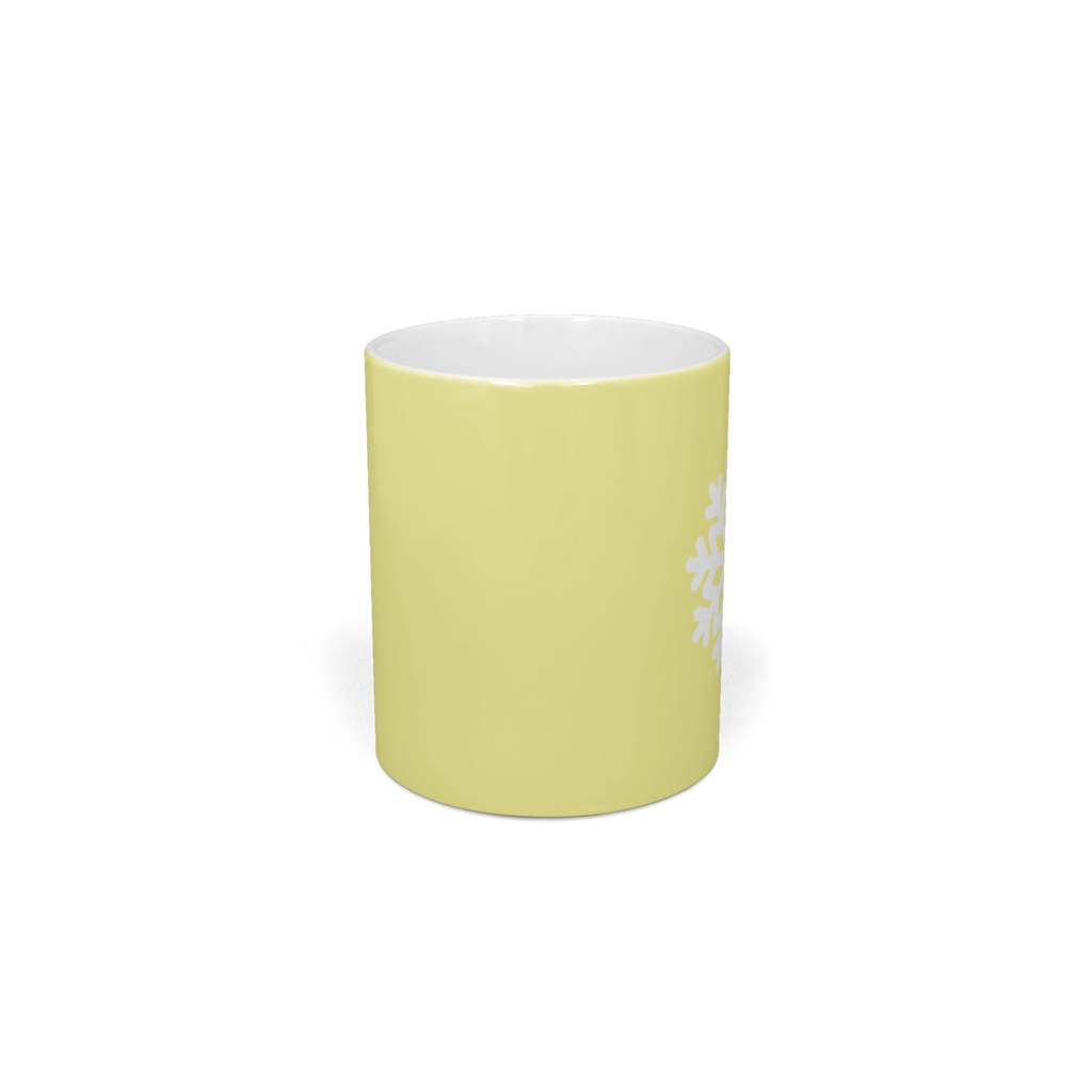 SNOW!SNOW!マグカップ パステル(黄)