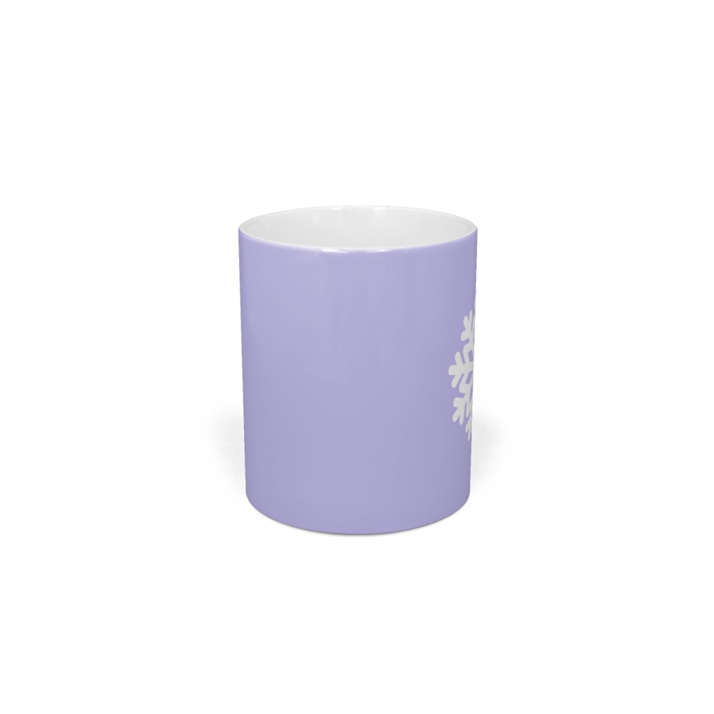 SNOW!SNOW!マグカップ パステル(紫)