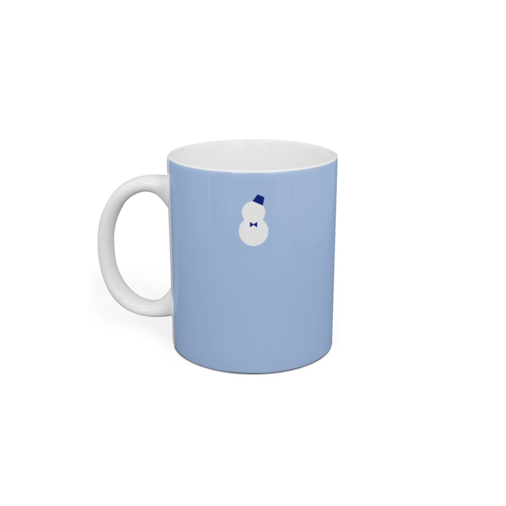 SNOW!SNOW!マグカップ パステル(青)