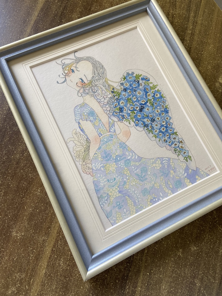 額装原画『可憐』