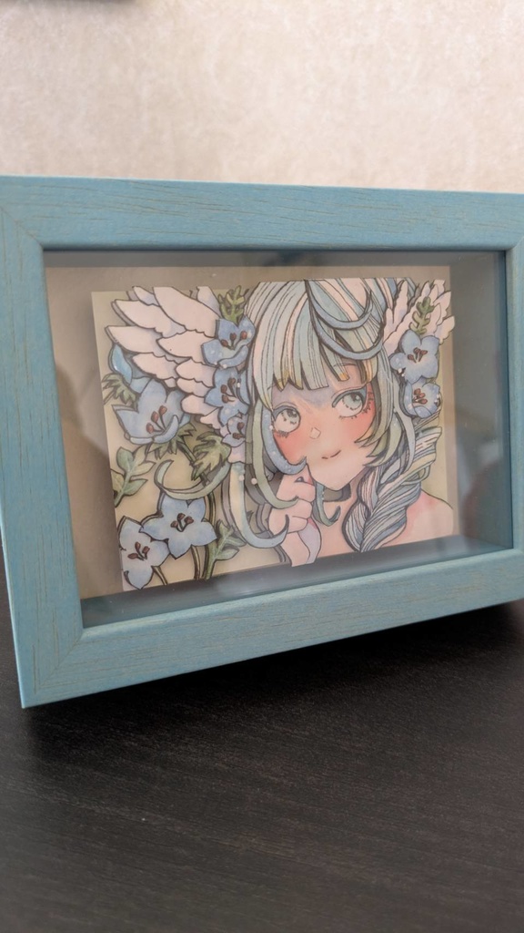 コラボ作品『青い花』