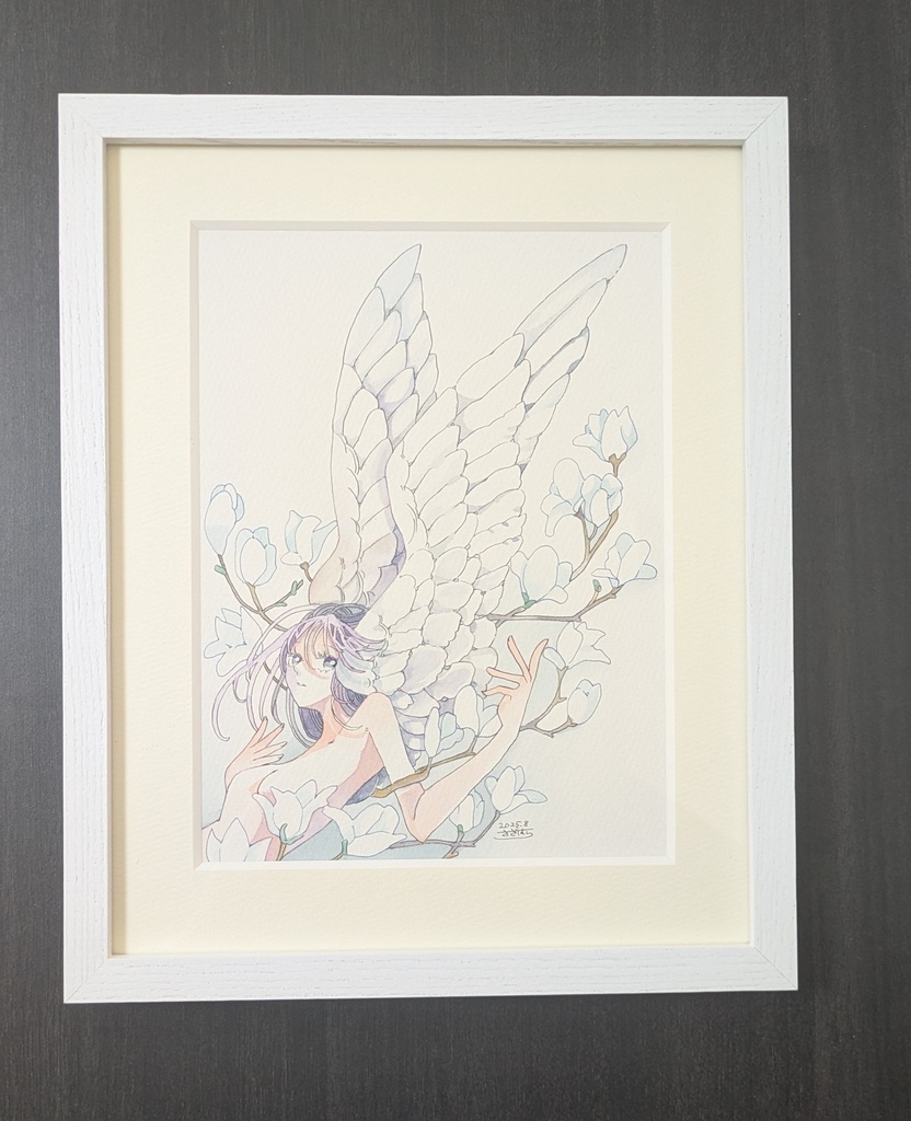 額装原画『木蓮』