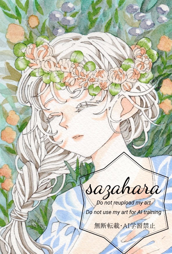 額装原画『ダンデライオン』