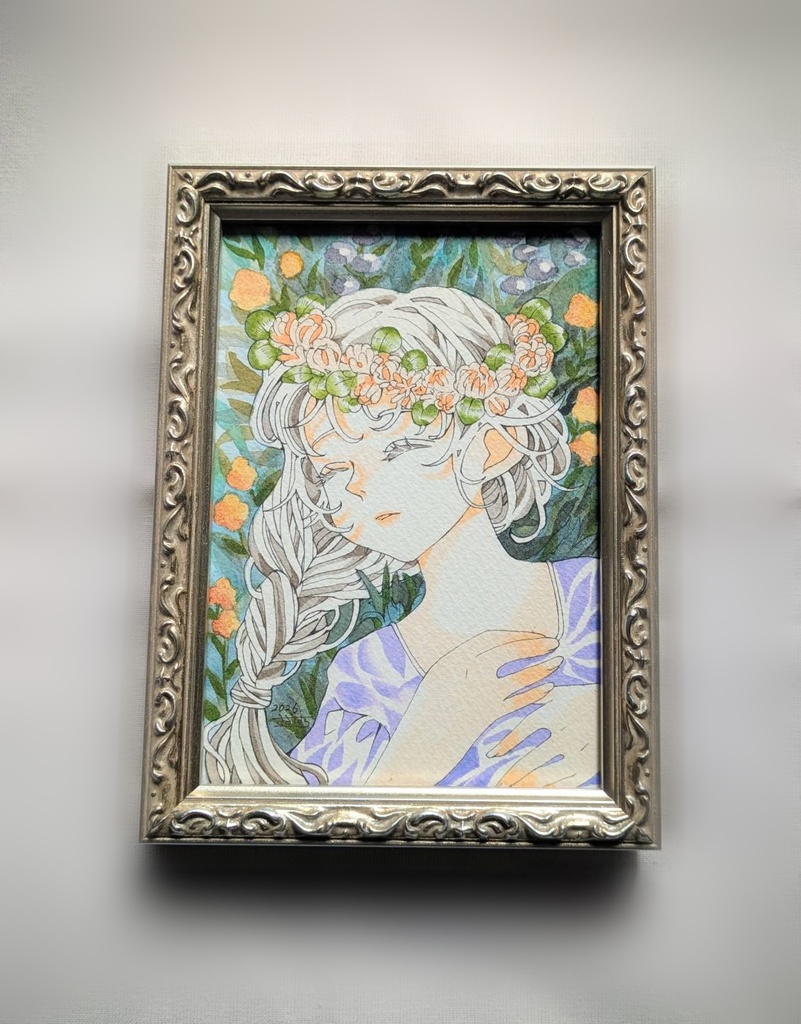 額装原画『ダンデライオン』