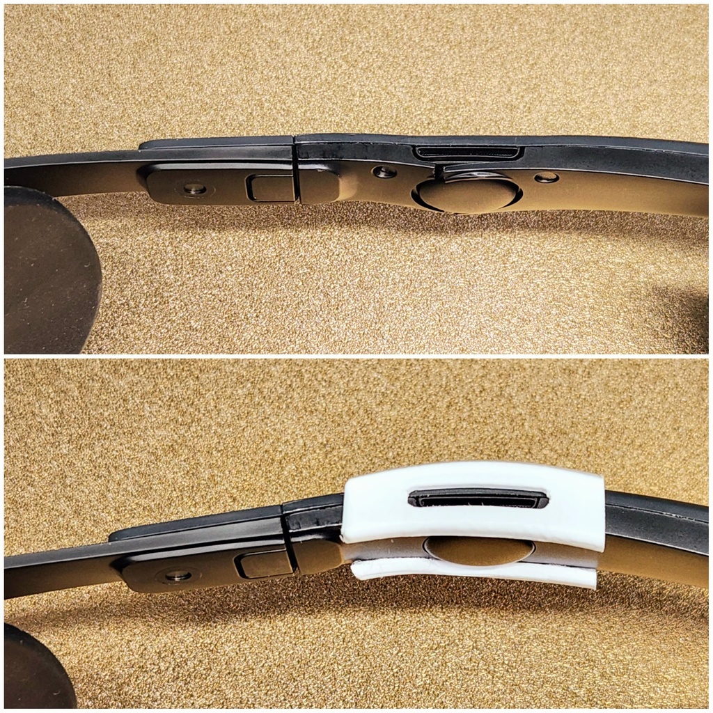 【旧】HTC VIVE XR Elite テンプル(つる)補強パーツ