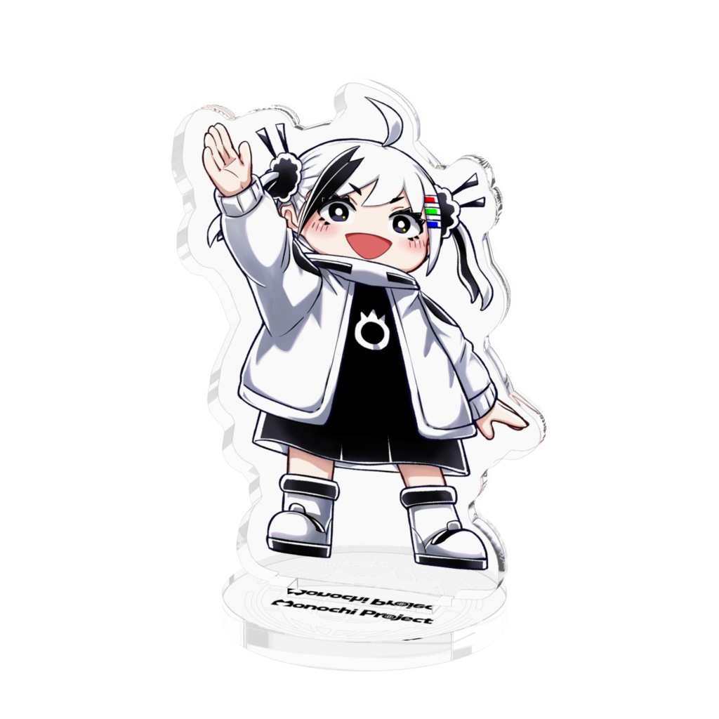 モノチプロジェクト応援アクリルスタンド - モノチ (50mm×50mm)