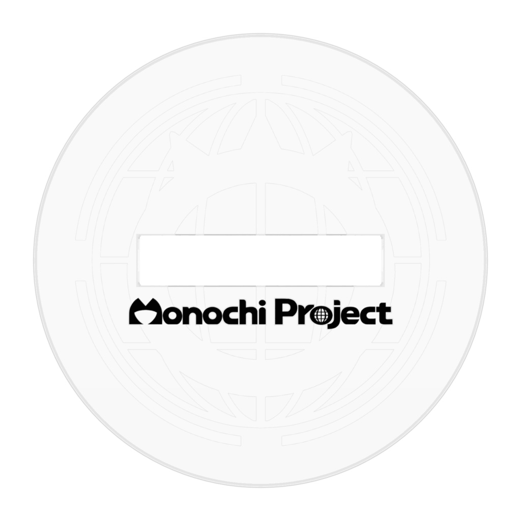 モノチプロジェクト応援アクリルスタンド - クロバ (50mm×50mm)