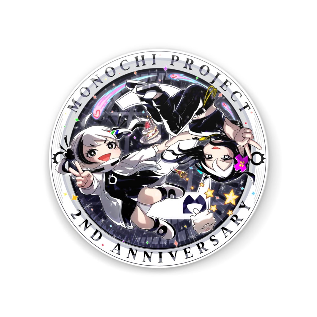 モノチプロジェクト2周年記念缶ミラー（期間限定）