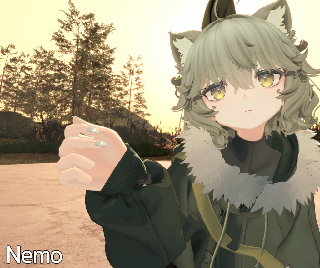 【MA対応】カスタムネイル/Custom Nail V1.1(VRC用アクセサリー/ネイル)