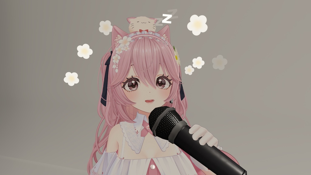 【MA対応】どこでもマイクセット/MicPack V1.1(VRC用小道具/ギミック/ライブ)