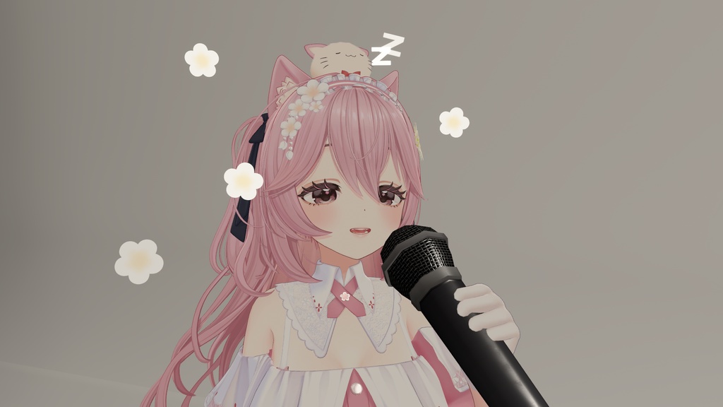 【MA対応】どこでもマイクセット/MicPack V1.1(VRC用小道具/ギミック/ライブ)