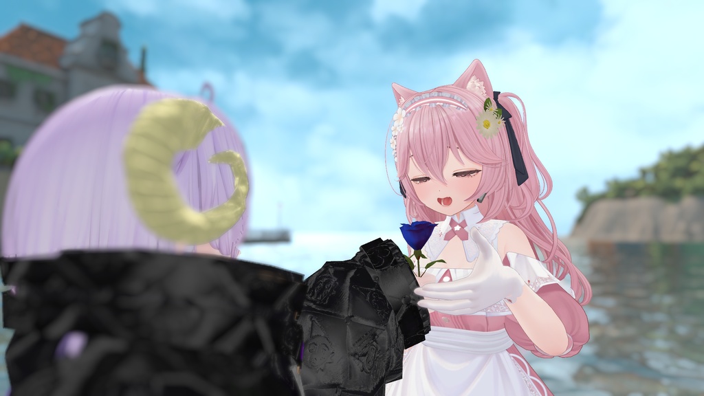 【MA対応】花束と花飾り/FlowerPack V1.1(VRC用衣装/アクセサリー/小道具)