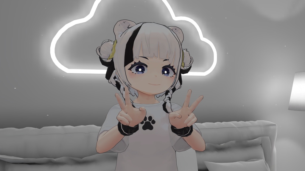 【MA/もちふぃった~対応】衣装・髪型/AnimaloungeWear V1.1(VRC用衣装/髪型/コスチューム)