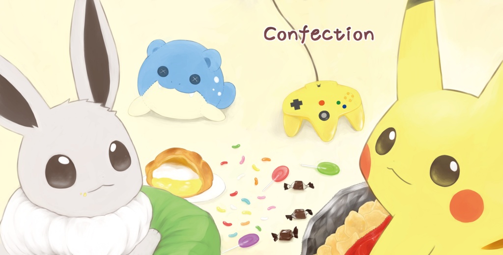 ポケモンイラスト本「Confiction」